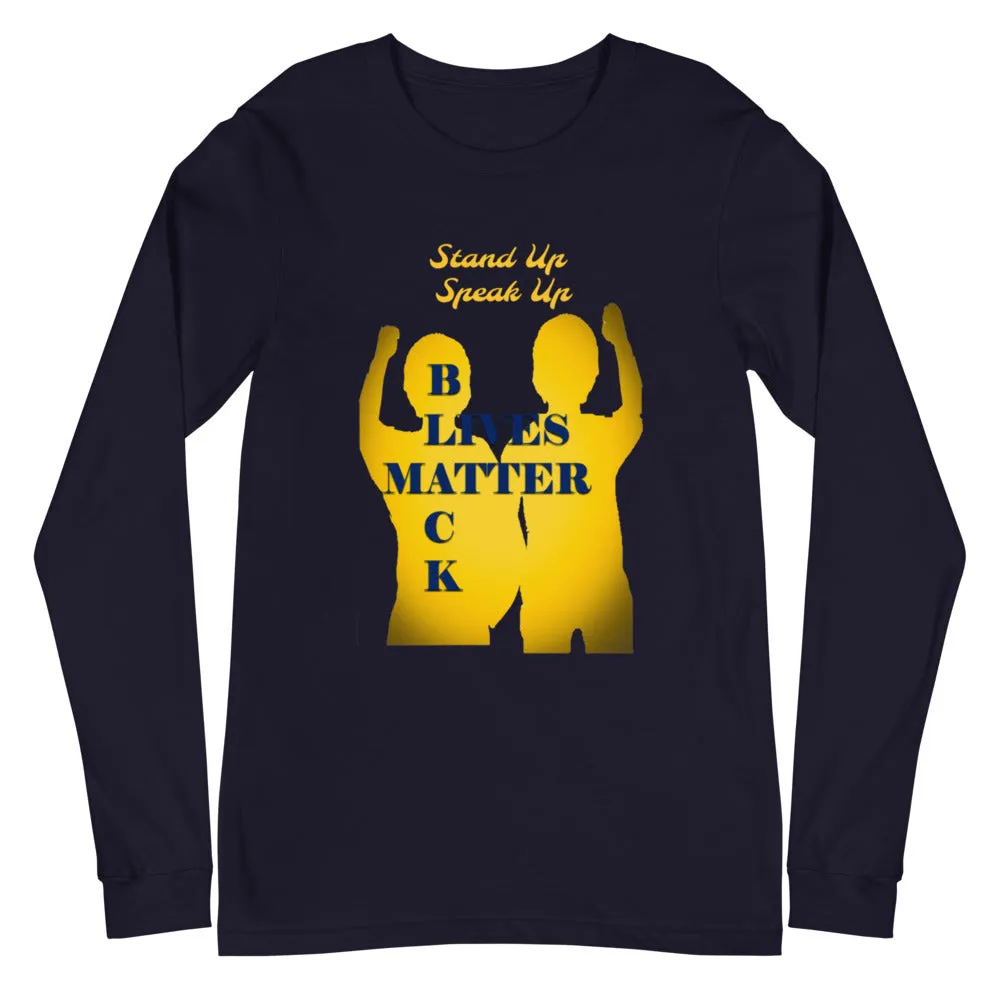 Black Lives Matter Unisex Long Sleeve Tee