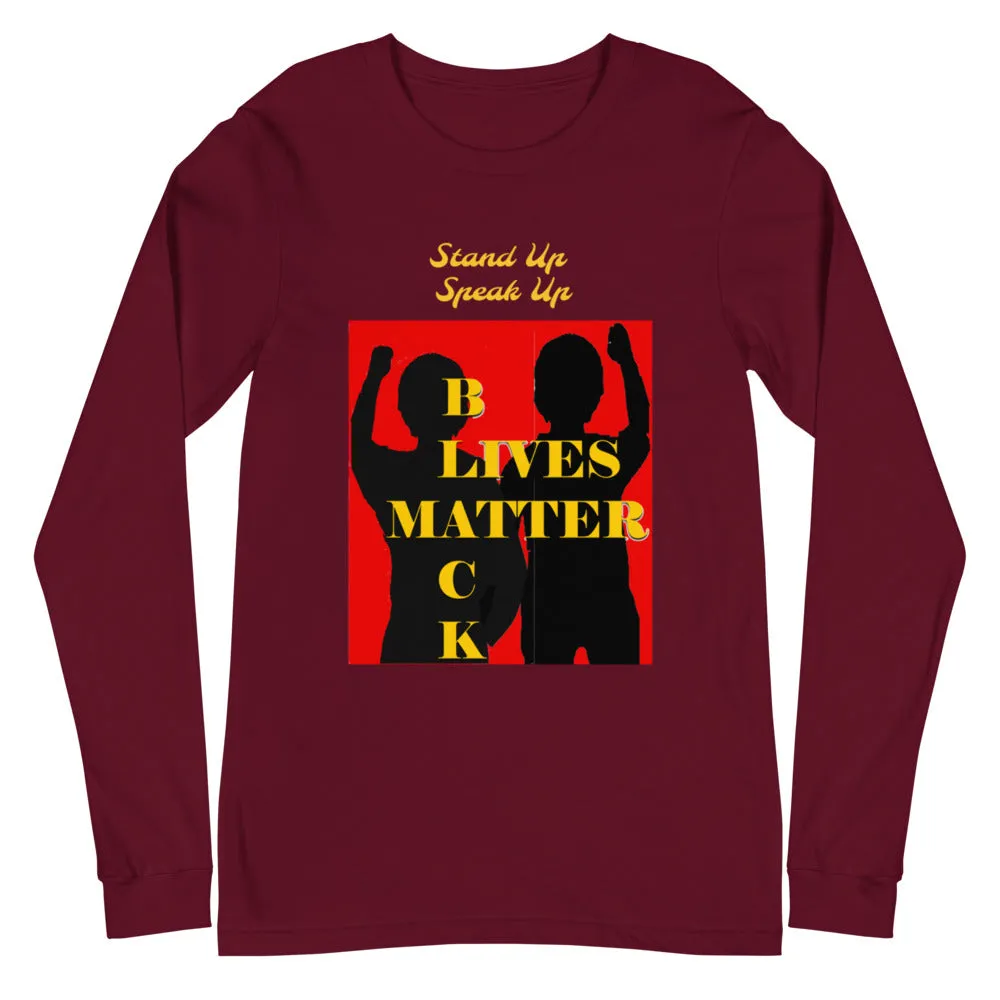 Black Lives Matter Unisex Long Sleeve Tee