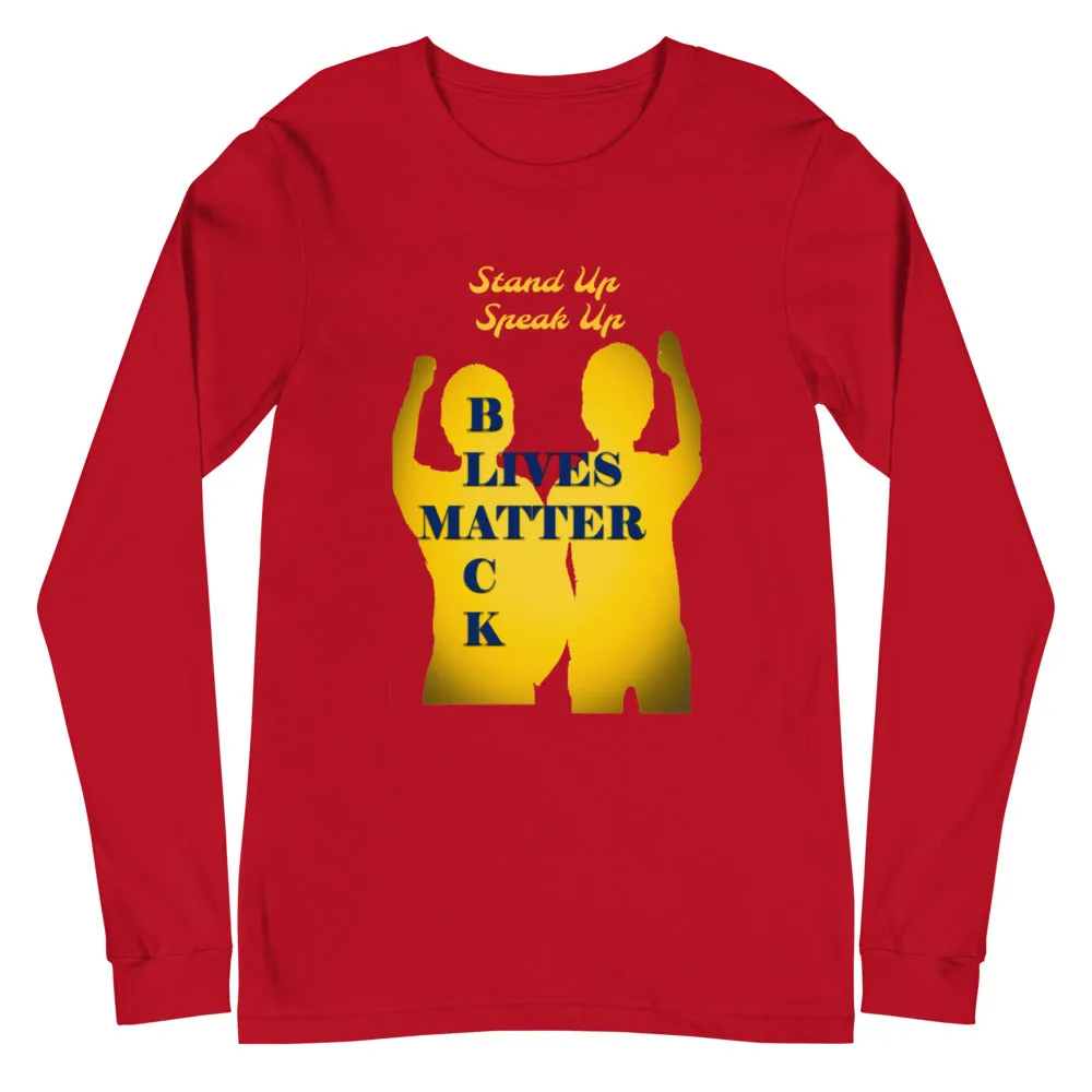 Black Lives Matter Unisex Long Sleeve Tee