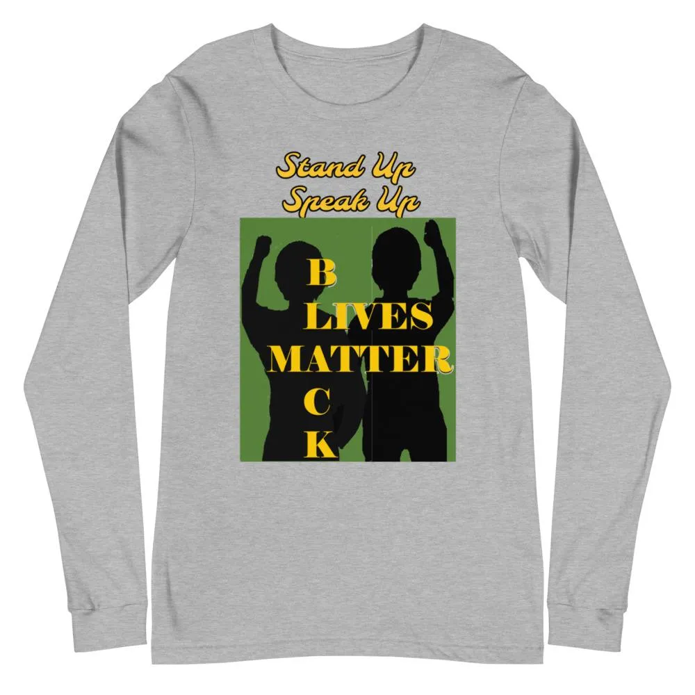 Black Lives Matter Unisex Long Sleeve Tee