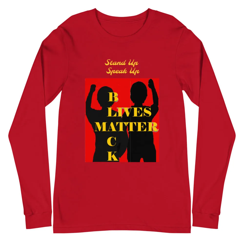 Black Lives Matter Unisex Long Sleeve Tee