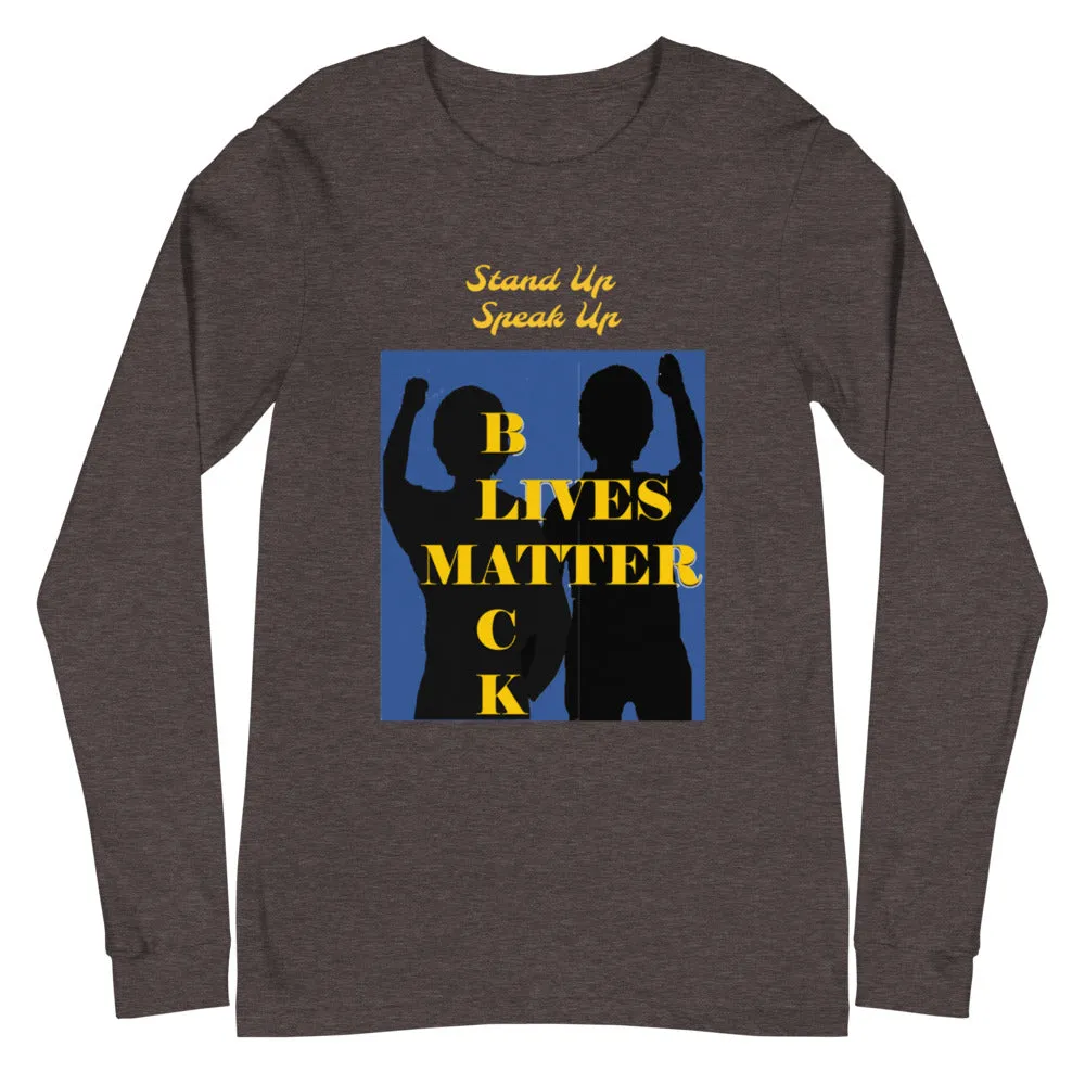 Black Lives Matter Unisex Long Sleeve Tee