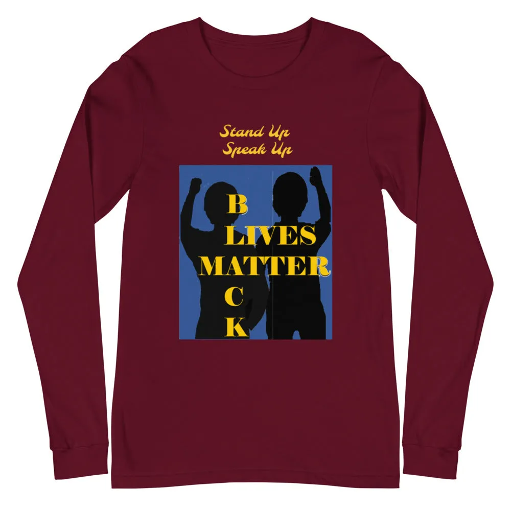 Black Lives Matter Unisex Long Sleeve Tee