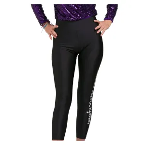 Black Nylon Jeans & Pant