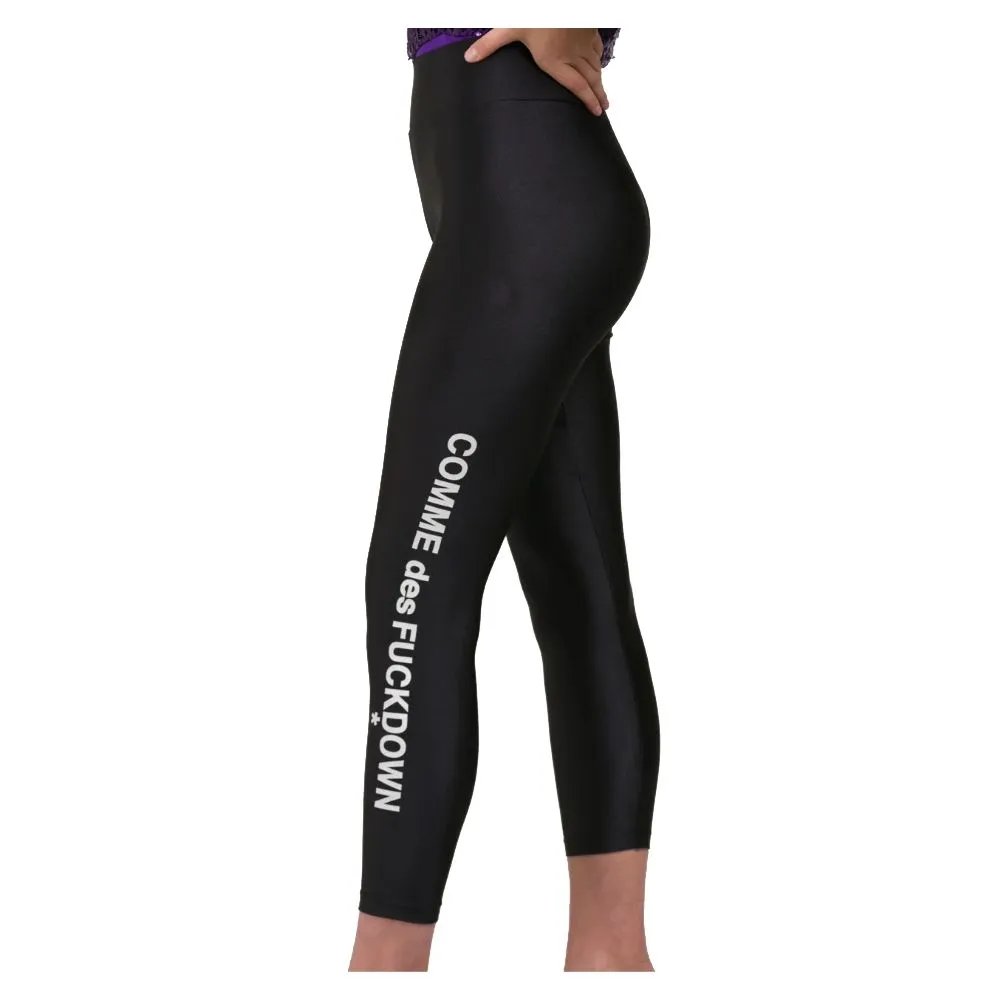 Black Nylon Jeans & Pant