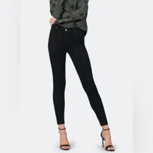 Black‎ Orchid High Rise Ankle Fray Luxury Black Jeans Sz 29 $170 NWT