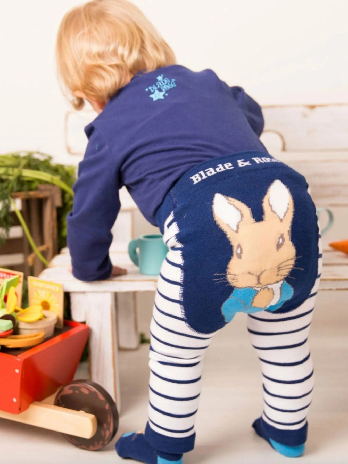 Blade & Rose Peter Rabbit Boys Stripe Leggings