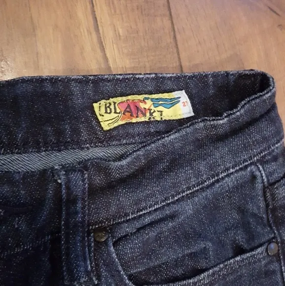 BlankNYC - Blue Dark Wash Ankle Cuff Jeans