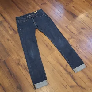 BlankNYC - Blue Dark Wash Ankle Cuff Jeans