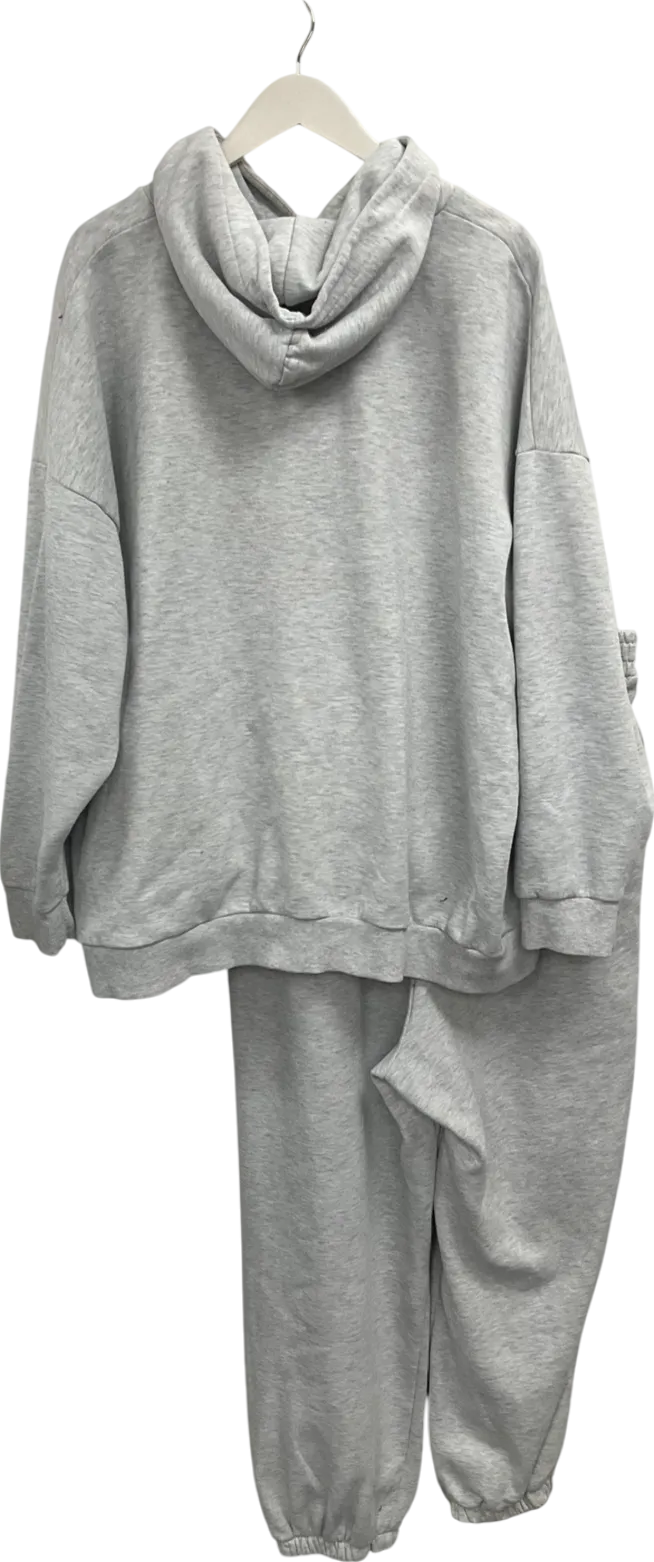 boohoo Grey Dsgn Studio Oversized Hoodie And Joggersv UK XL