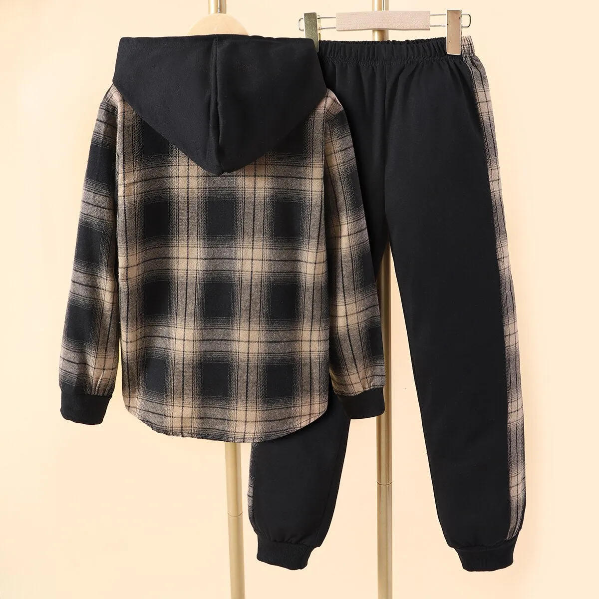 Boys' Long Sleeve Autumn Casual  Shirt Suit