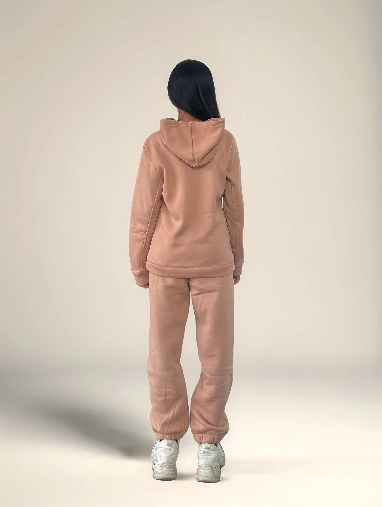 Brown Oversized Hoodie and Pant Co-Ord Set