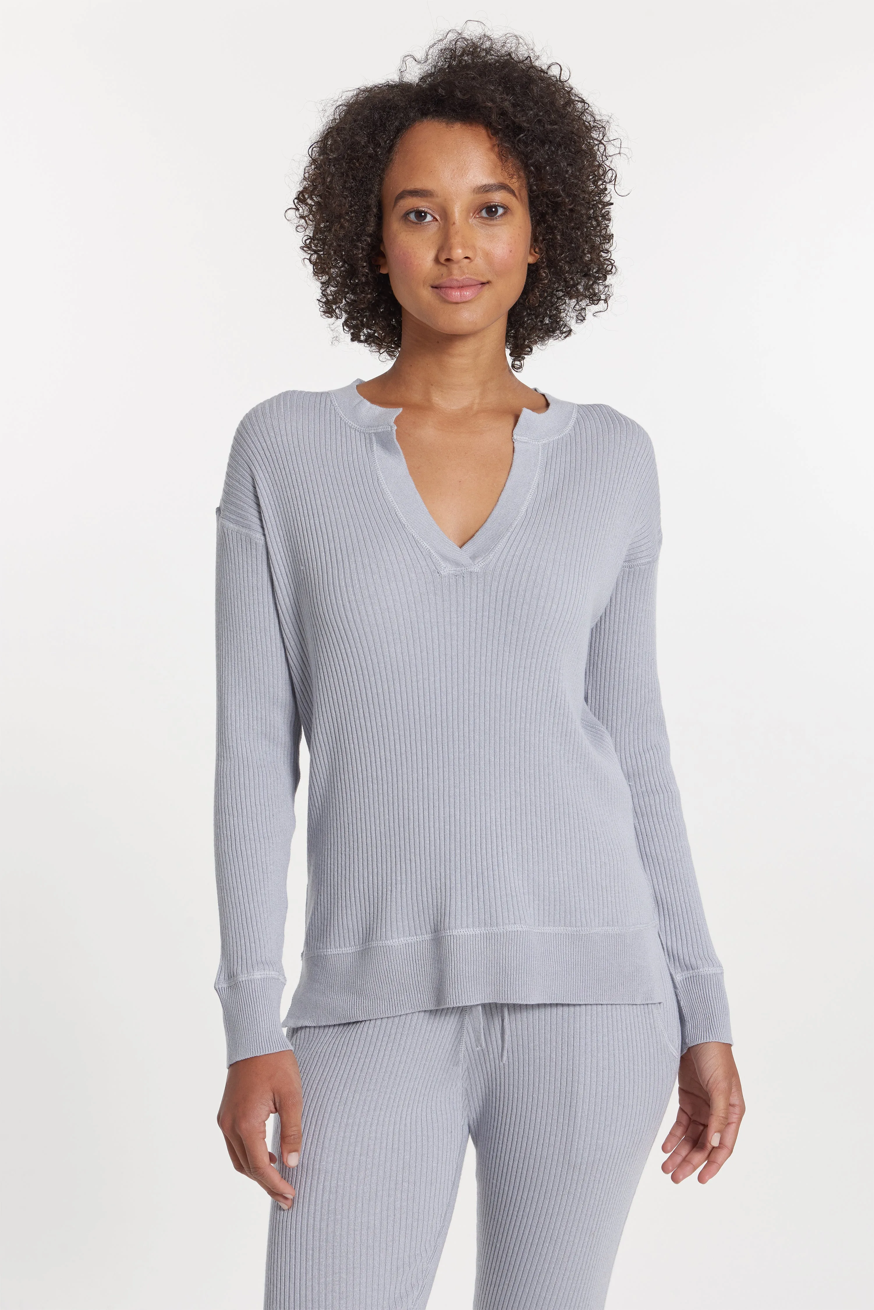 Cabo Split Neck Top