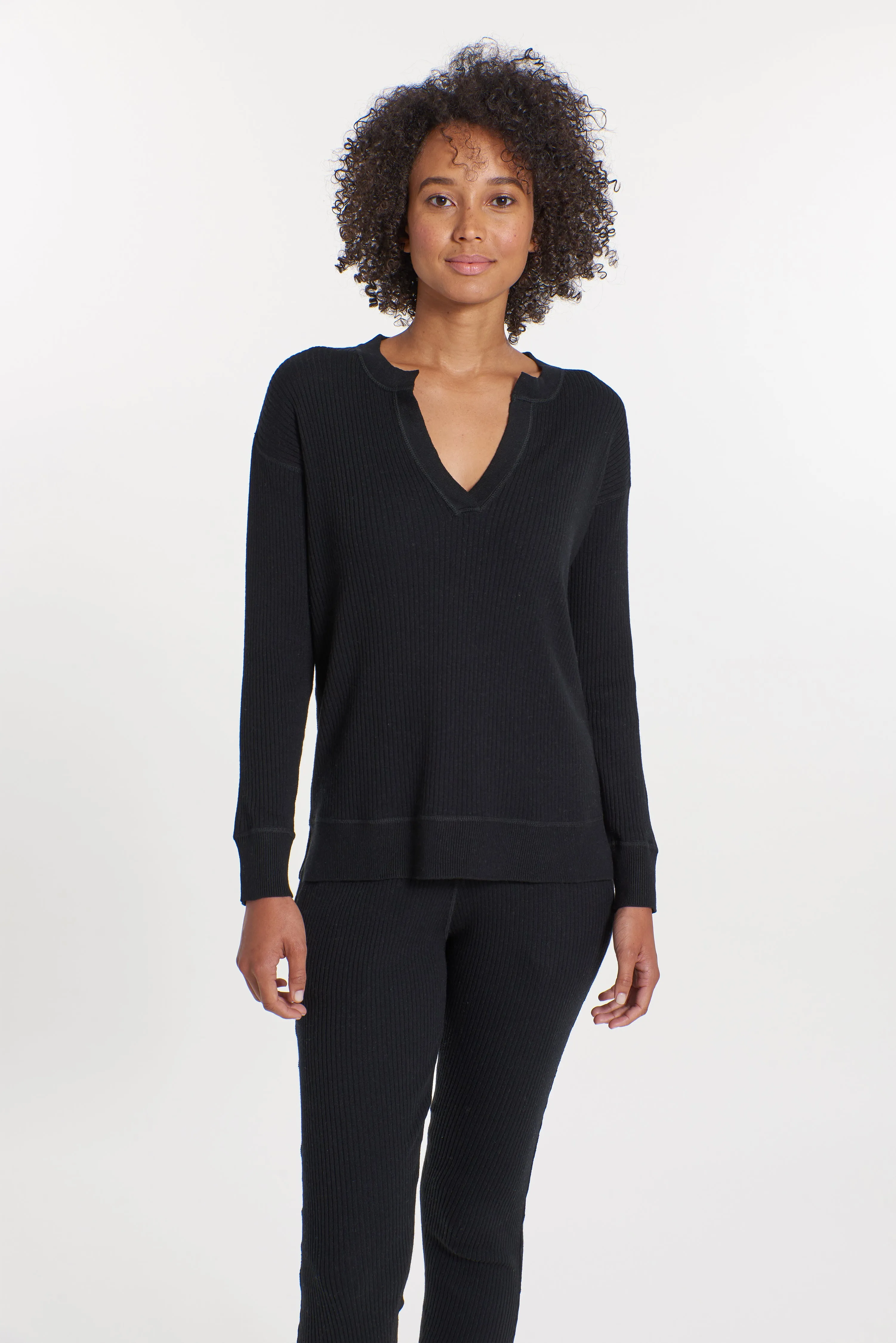 Cabo Split Neck Top