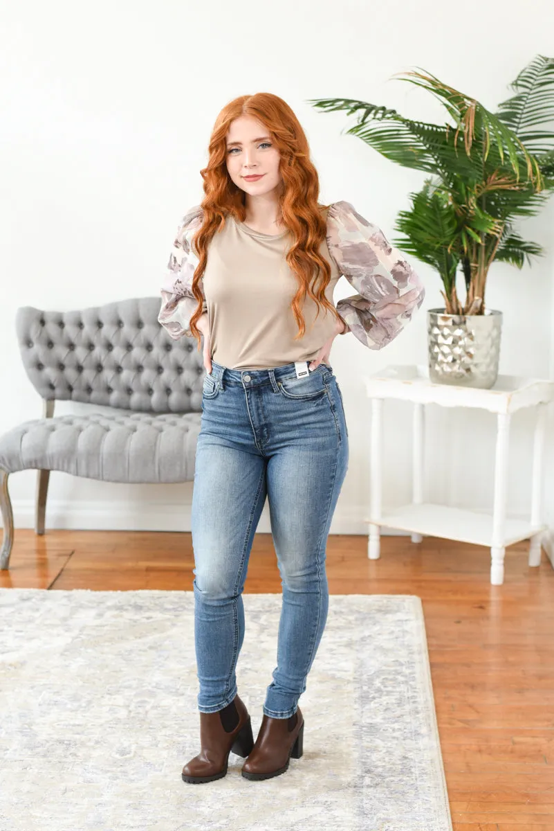 Camilla High Rise Tummy Control Skinny Judy Blue Jean