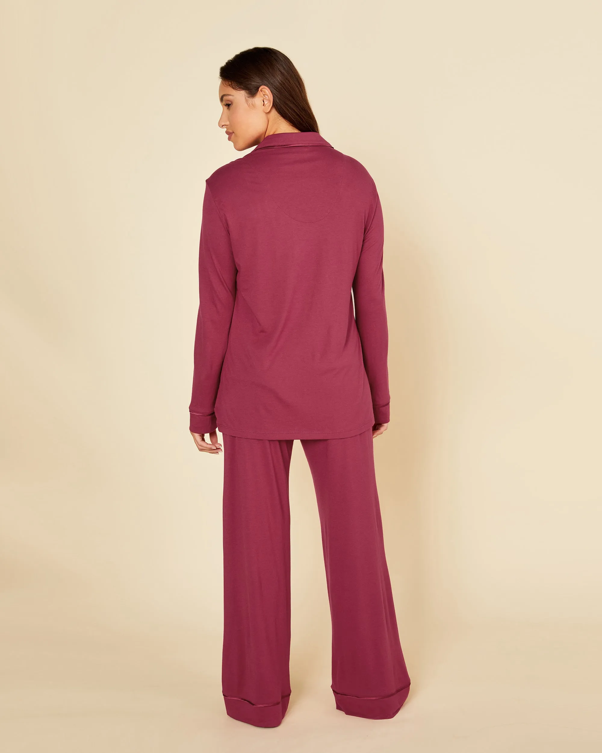 Camisa De Manga Larga Holgada Y Pantalones