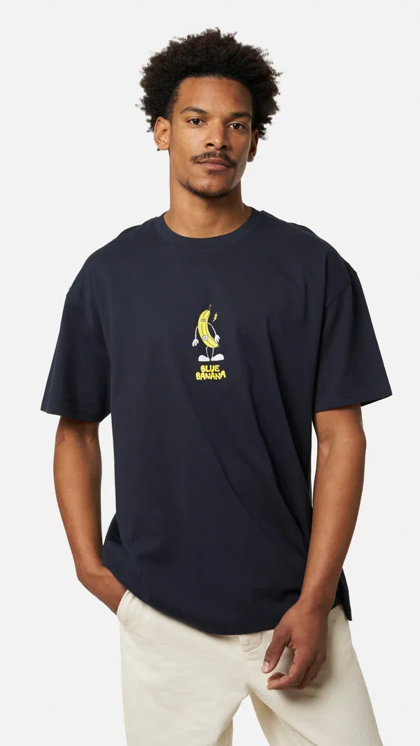 CAMISETA BANANA AZUL MARINO