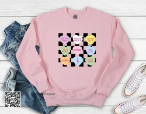 Candy Heart Queen Crew Sweatshirt