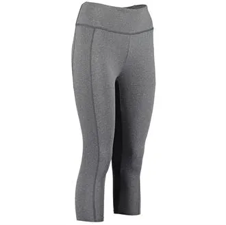 Capri leggings with side panel