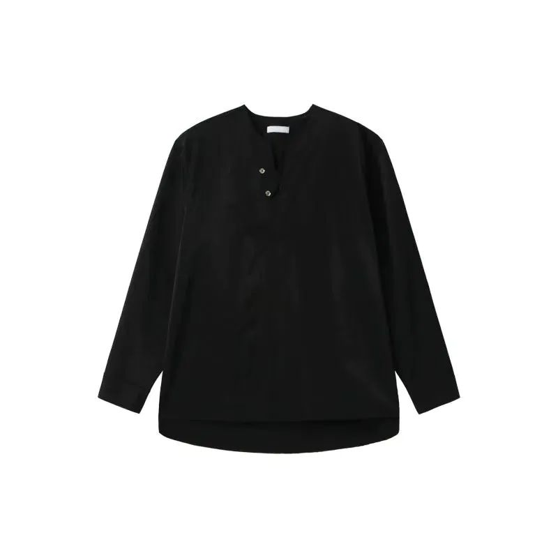 Casual Button-Up Long Sleeve Shirt