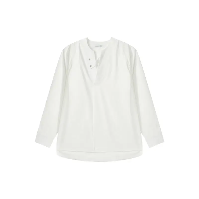 Casual Button-Up Long Sleeve Shirt