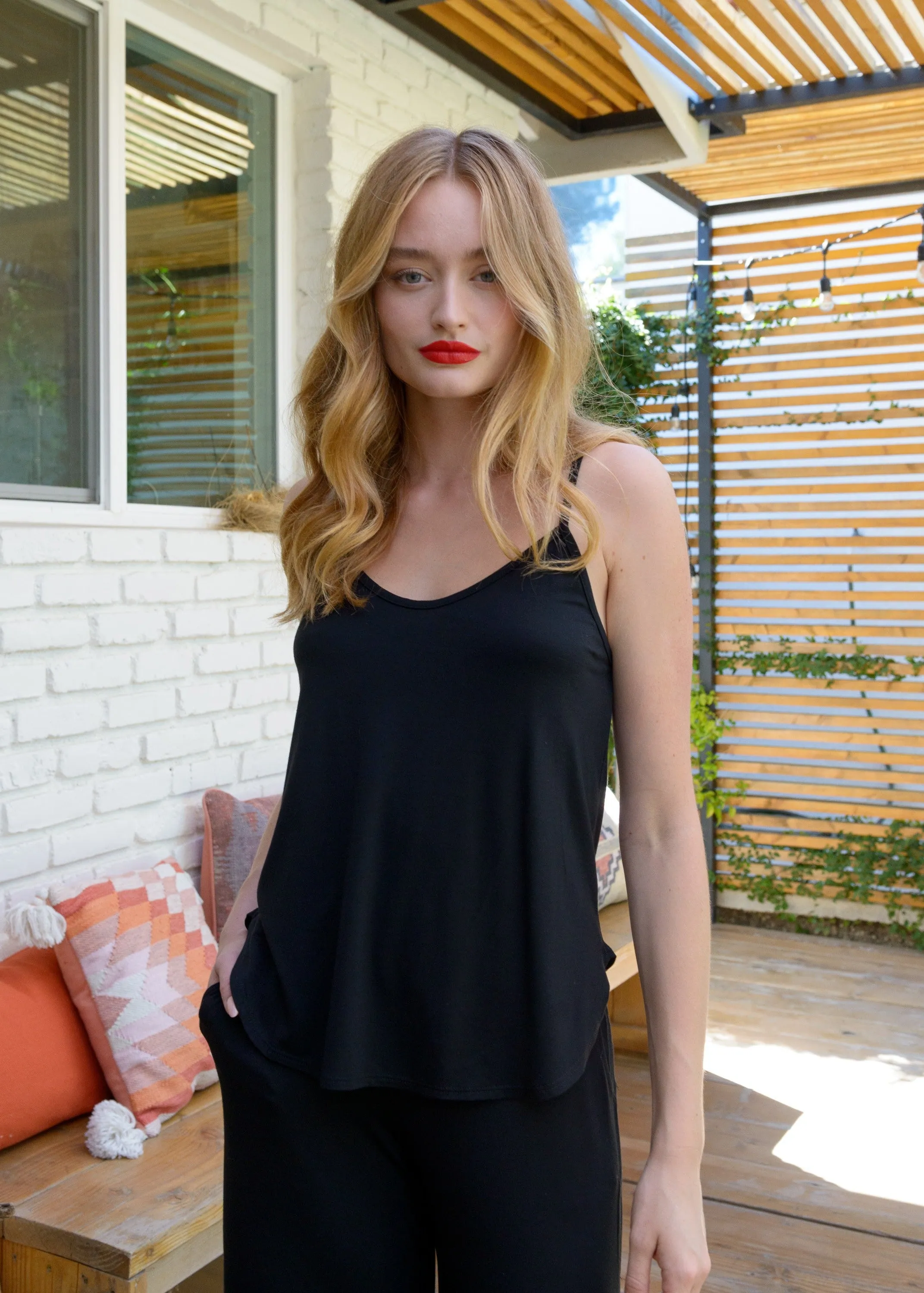 Cece Tank in Black