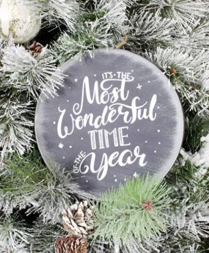 Chalkboard Sign Ornaments (Case of 12 Sets)