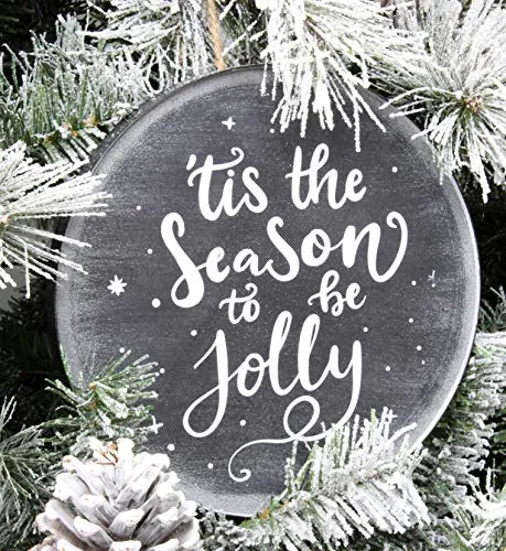 Chalkboard Sign Ornaments (Case of 12 Sets)