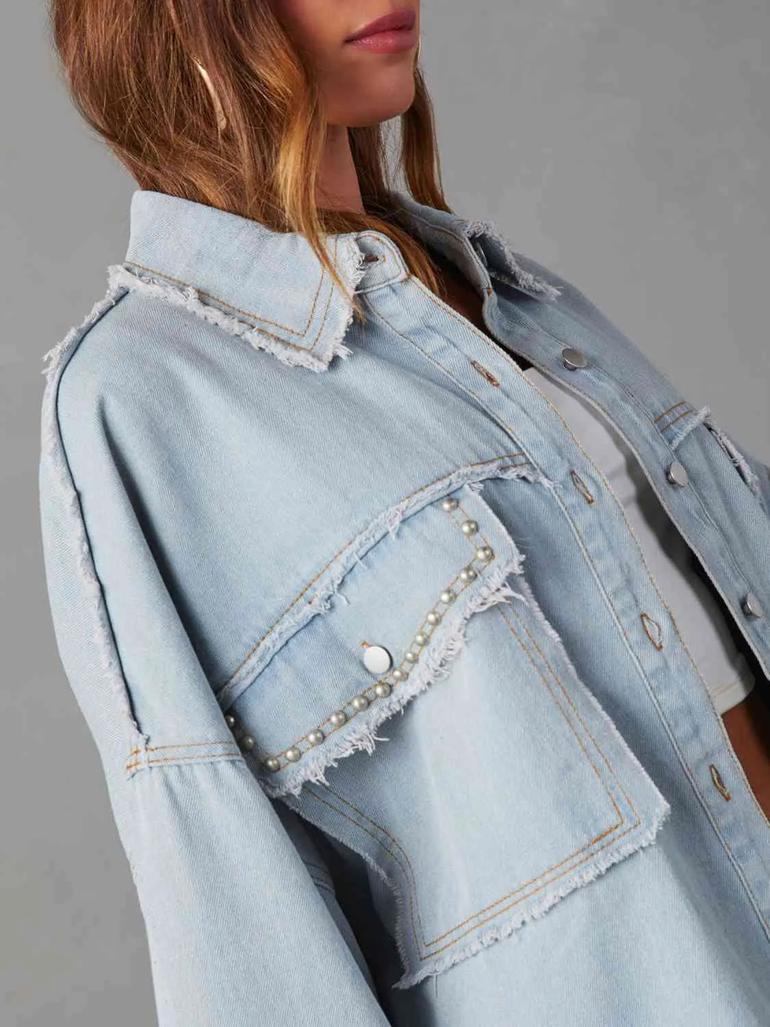 ChicHustle Button-Down Denim