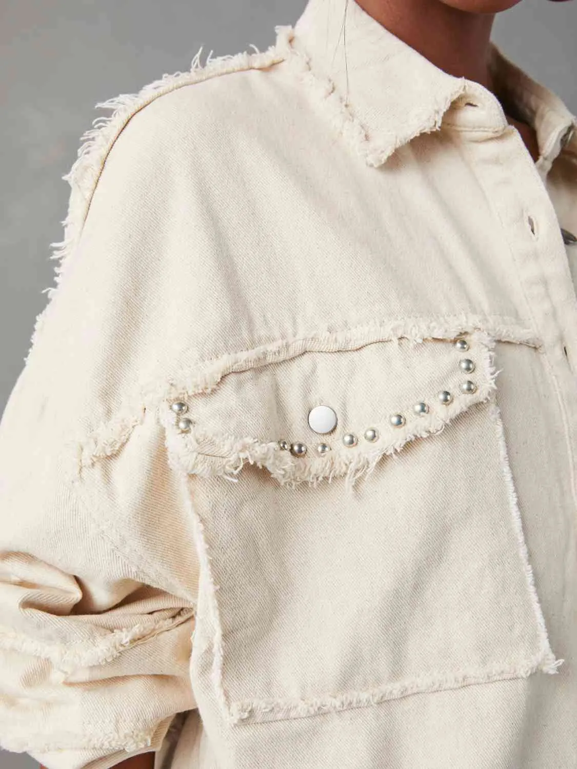 ChicHustle Button-Down Denim
