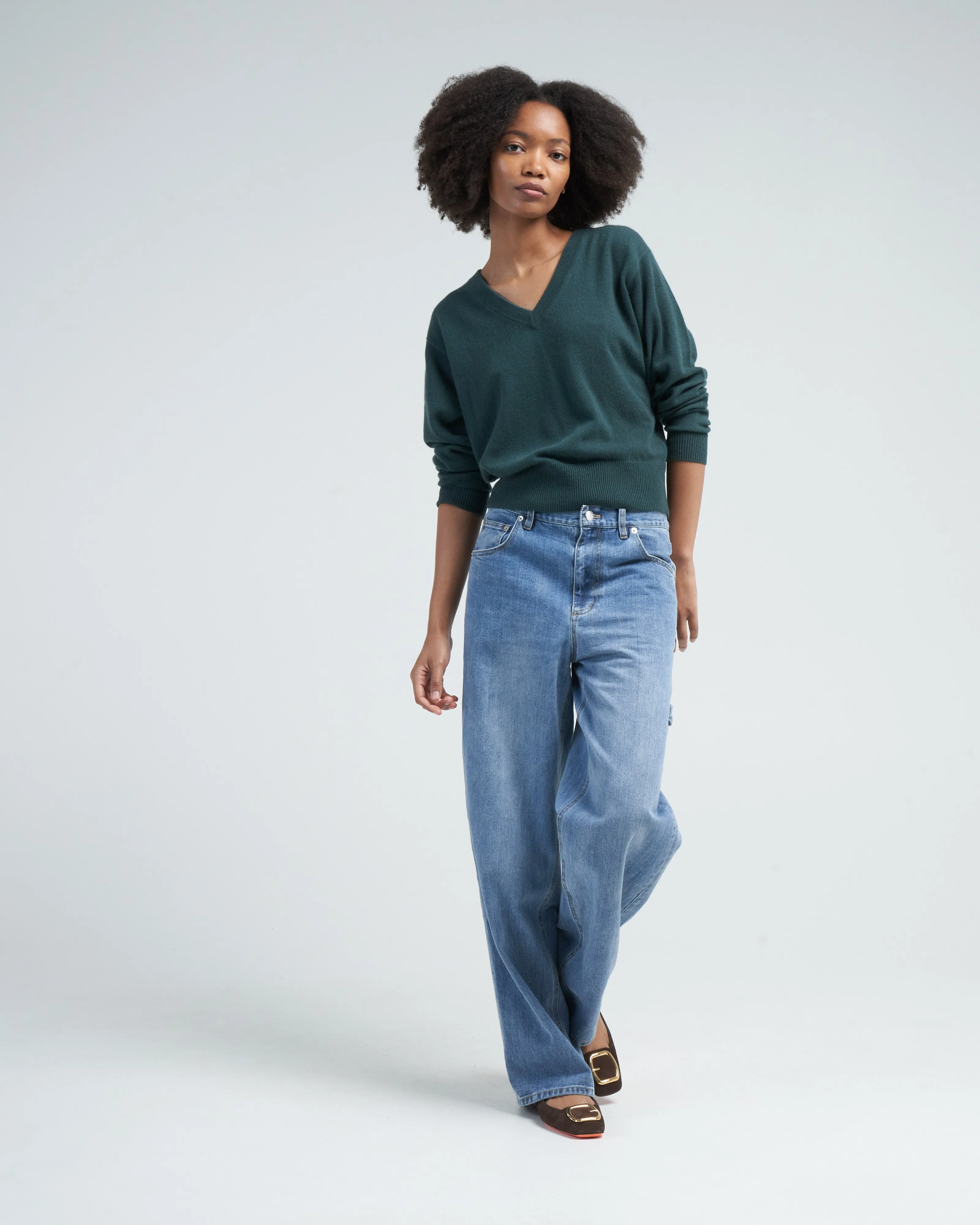classic wash denim sam jean - classic blue