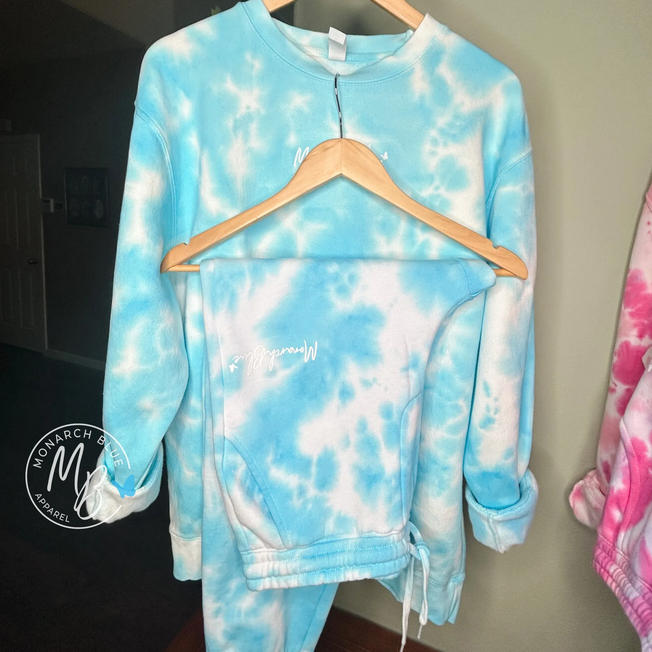 CLOUDS Sweatpants & Crewneck Set
