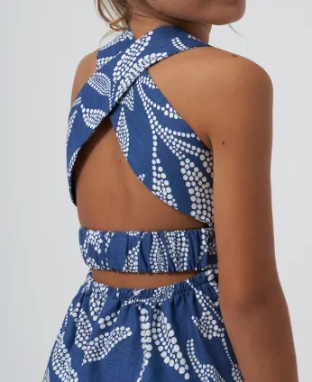 Cobalt Midi Dress