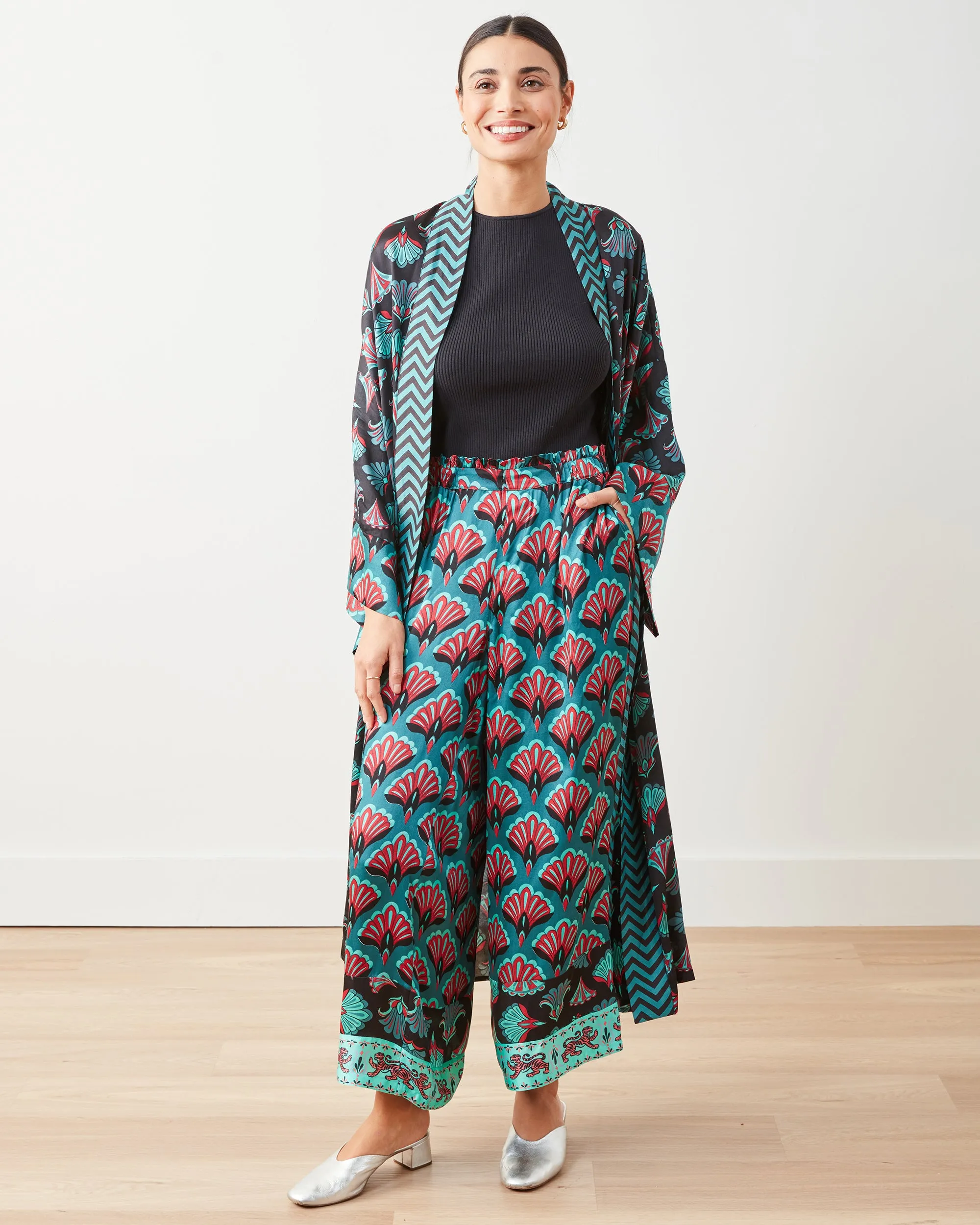 Cocktail Hour - Petite Fancy Pant - Gatsby Green