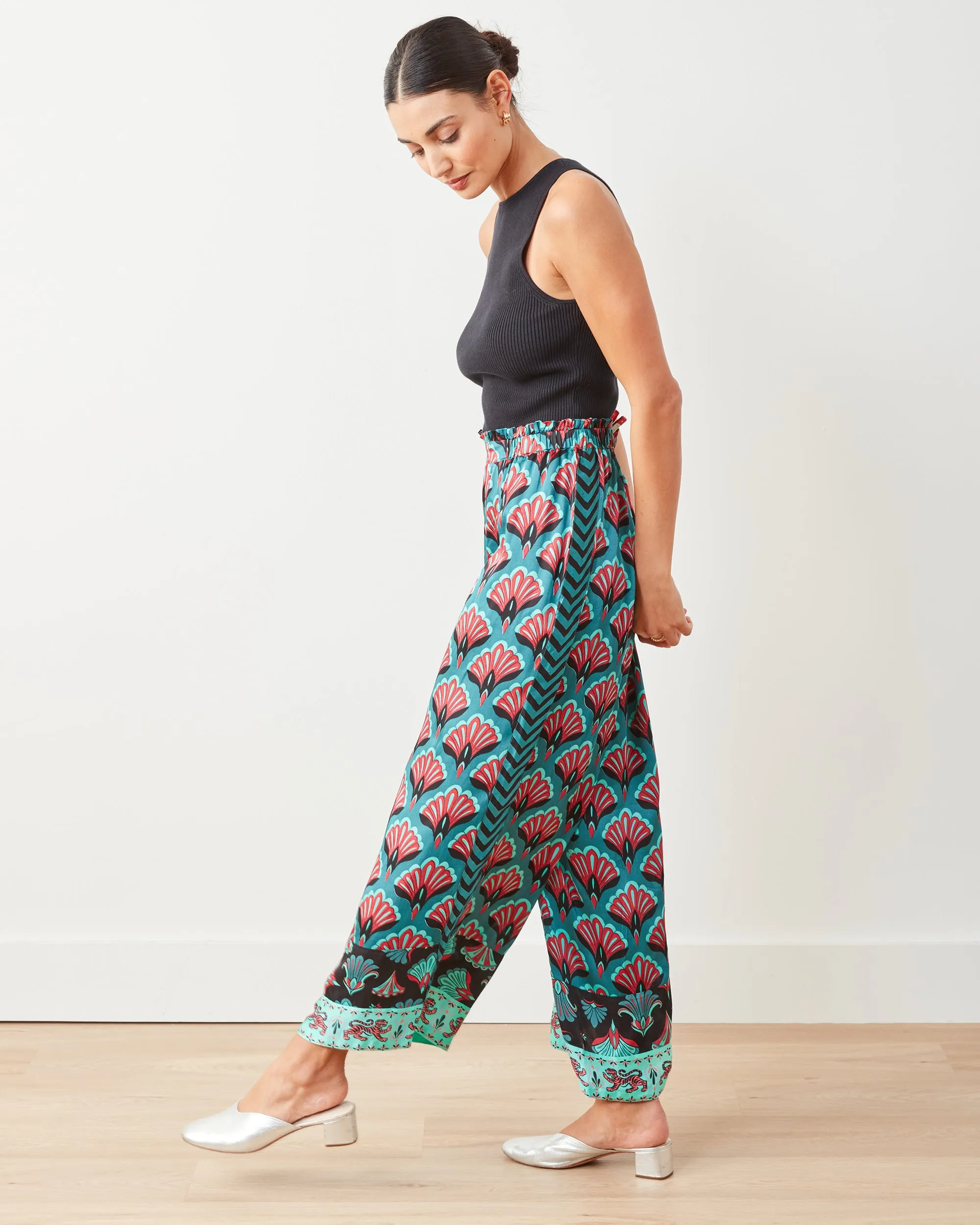 Cocktail Hour - Petite Fancy Pant - Gatsby Green