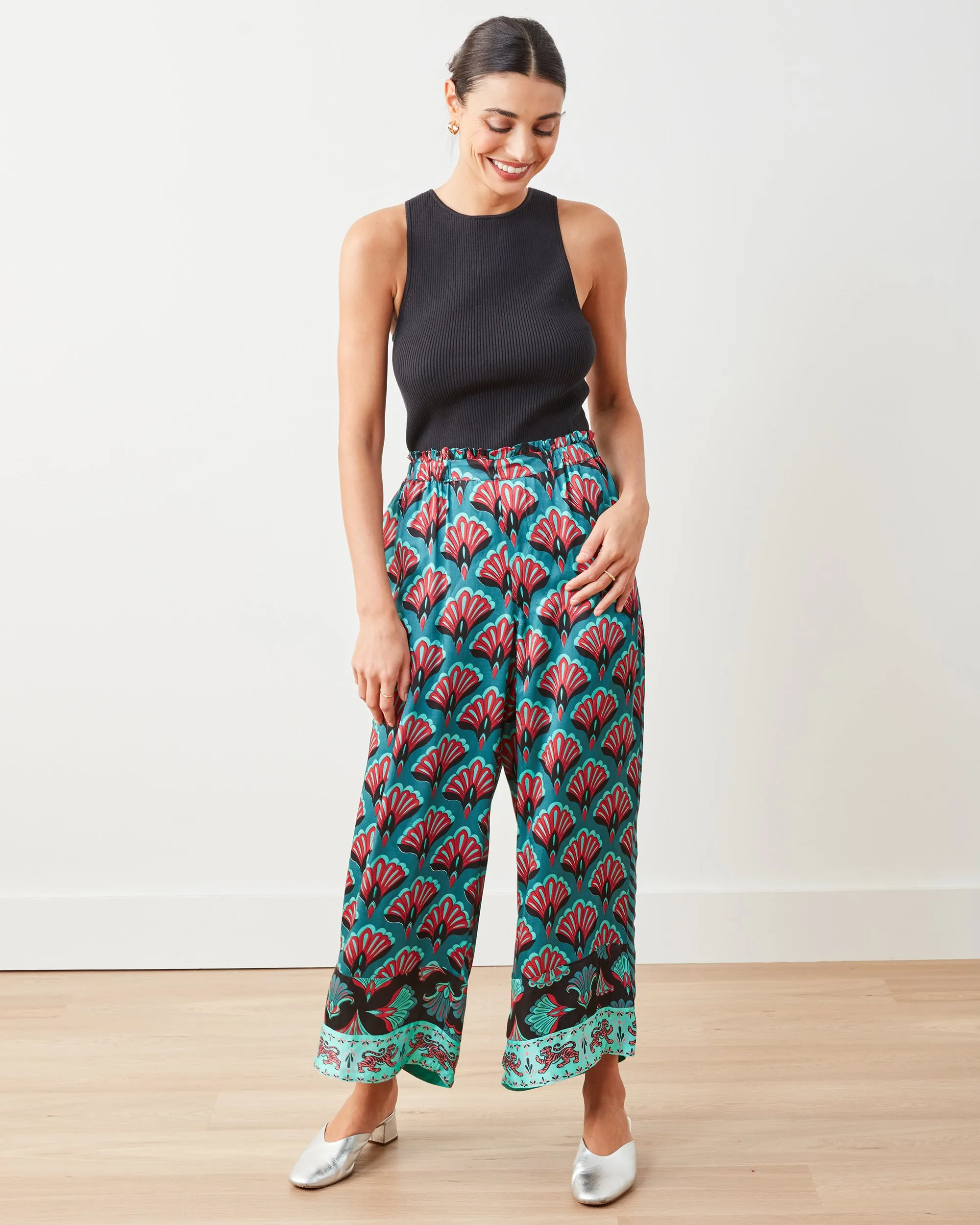 Cocktail Hour - Petite Fancy Pant - Gatsby Green