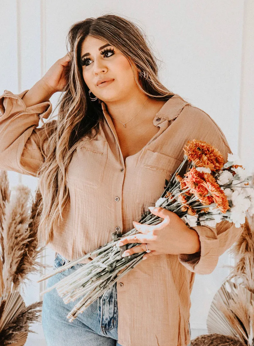 Cozy Cotton Button Up