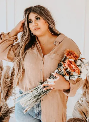 Cozy Cotton Button Up