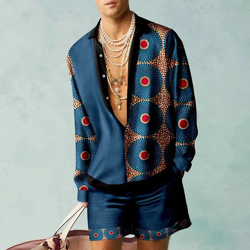 Creativity Shirt Sets - 3D Printed Men's Casual Fashion Suits