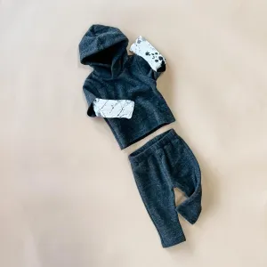 Crosby-Splatter Set | Charcoal