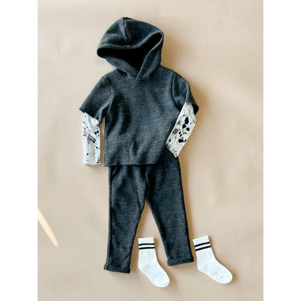 Crosby-Splatter Set | Charcoal