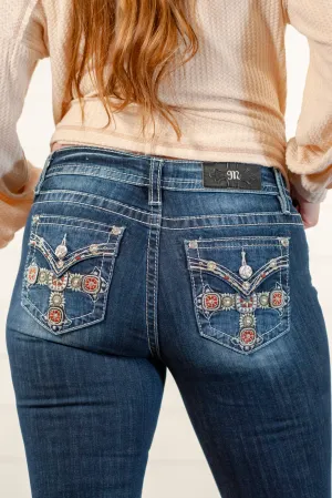 Cross Chloe Mid Rise Boot Cut