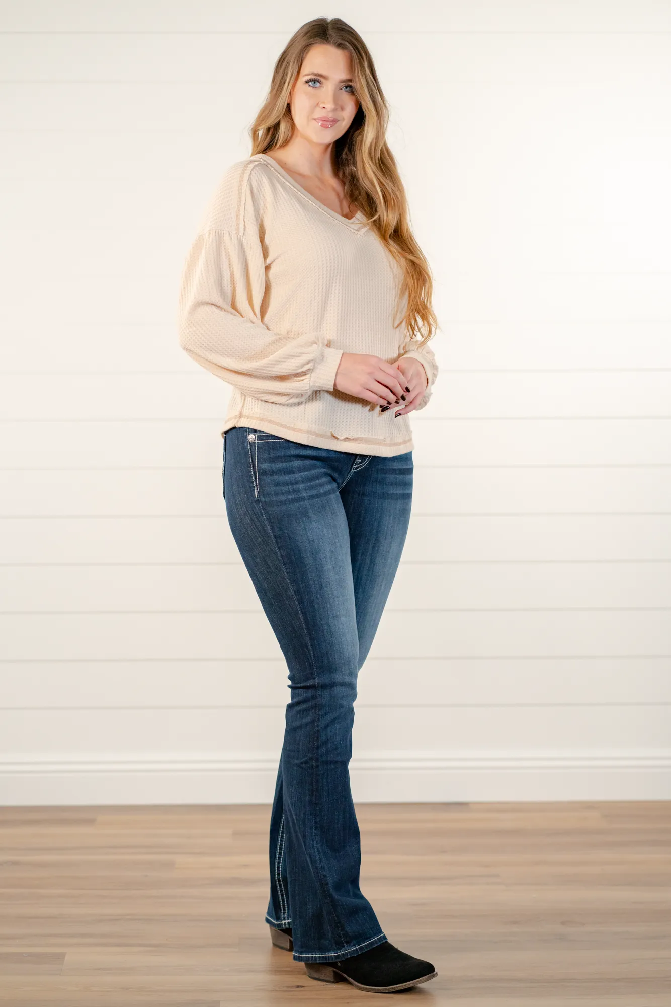 Cross Chloe Mid Rise Boot Cut