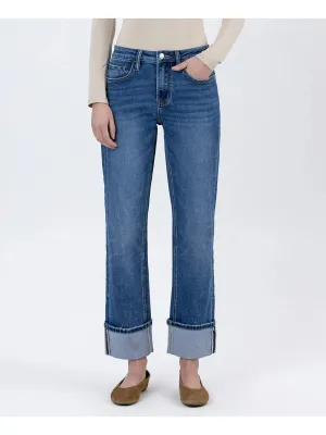 Cuffed Denim 28" inseam