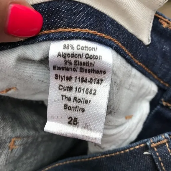 Current/Elliott The Roller cuffed jeans