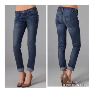 Current/Elliott The Roller cuffed jeans