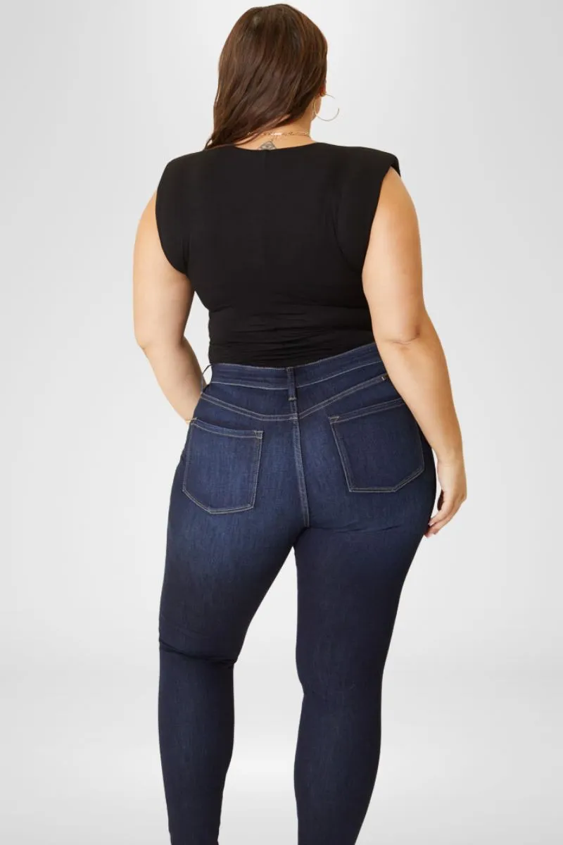 Curvy Basic High Rise KanCans