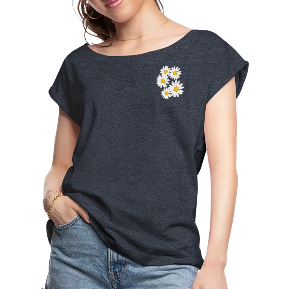 Daisy Women's Roll Cuff T-Shirt