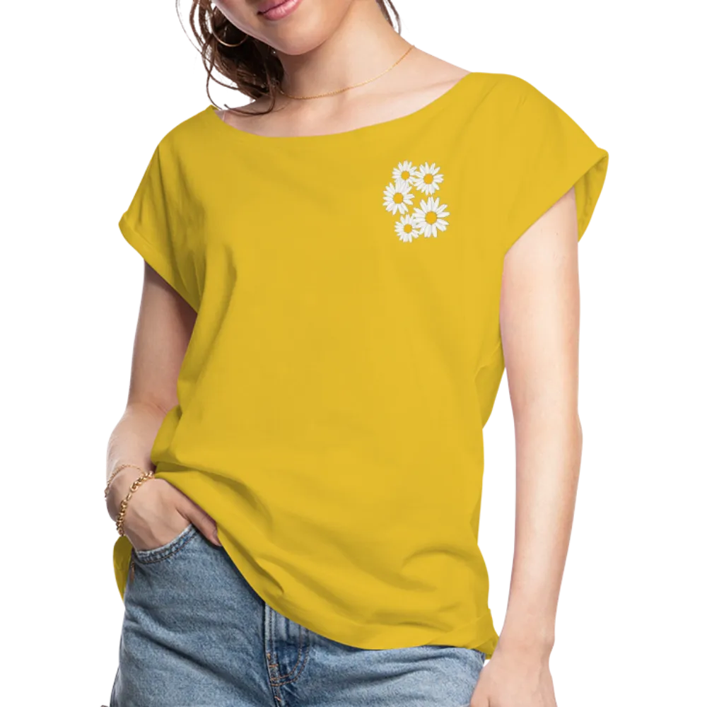 Daisy Women's Roll Cuff T-Shirt