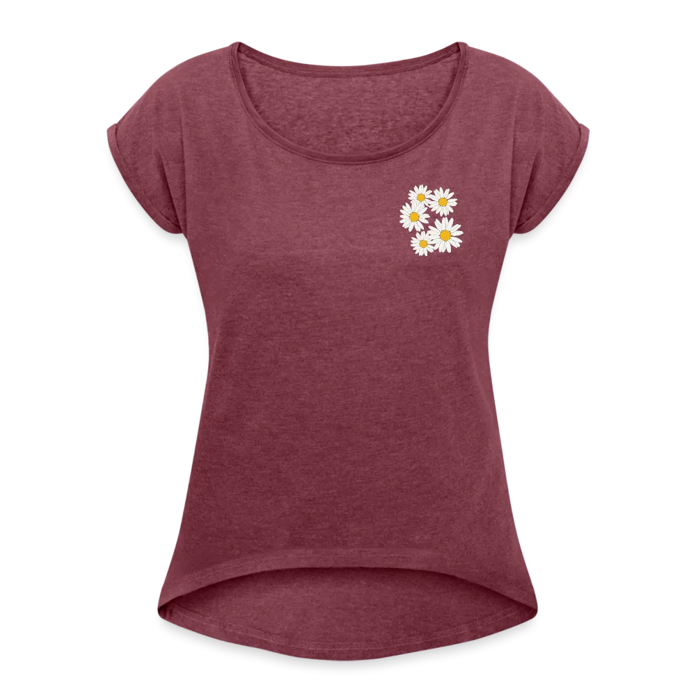 Daisy Women's Roll Cuff T-Shirt
